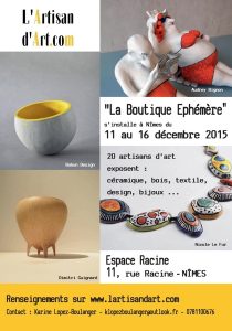 exposition éphémère à Nîmes